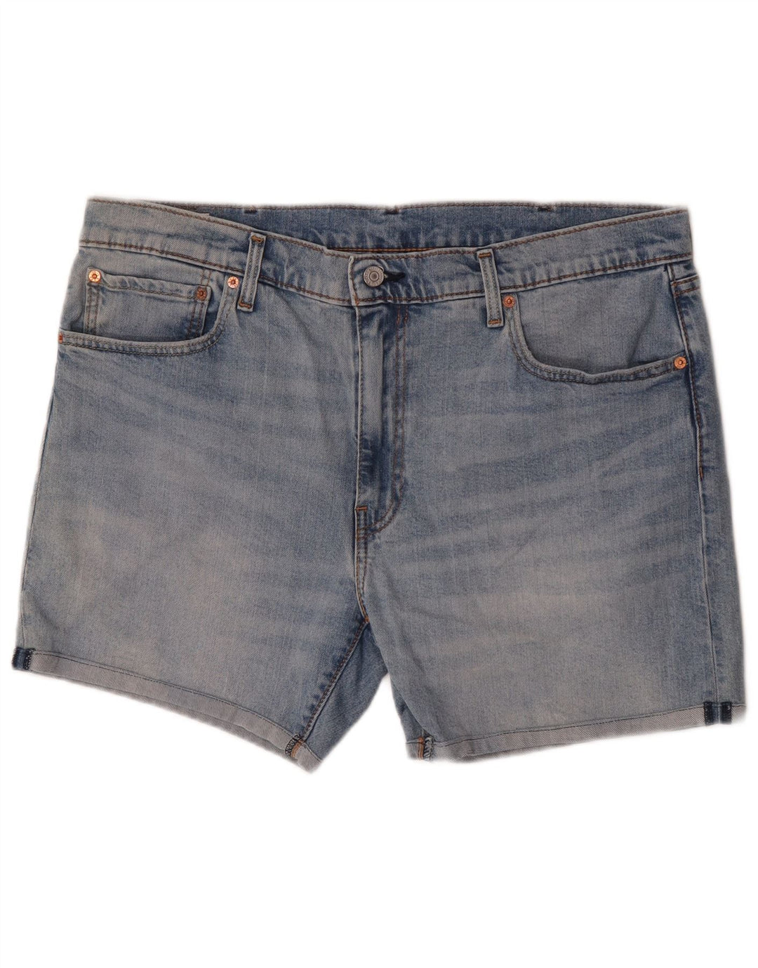 Pantaloni scurți Levi's 412 Denim W38 XL Blue Bumbac