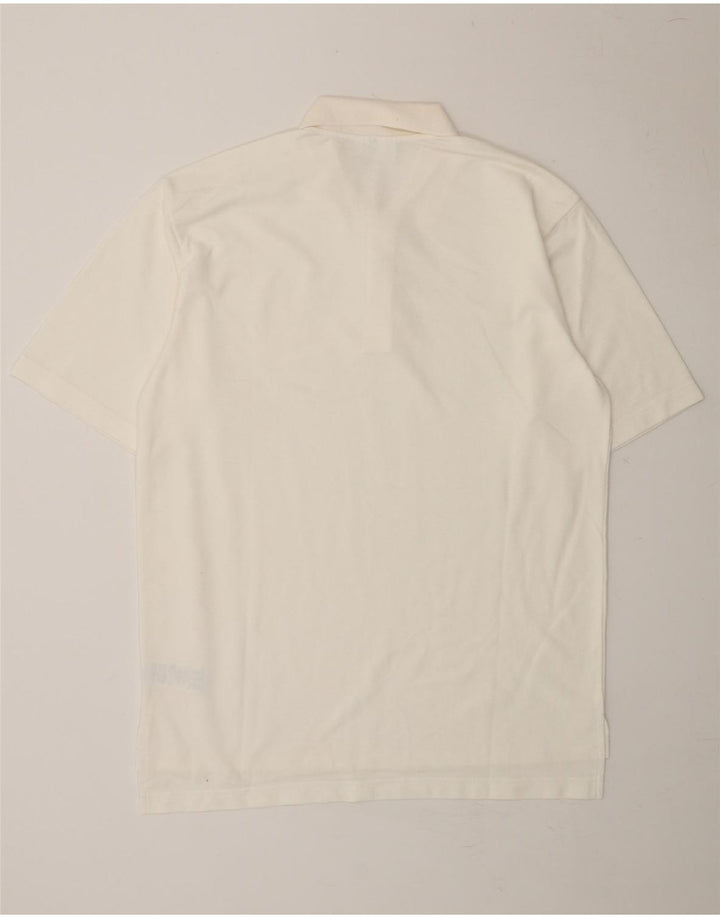 ADIDAS Mens Polo Shirt EU 50 Medium White Vintage Adidas and Second-Hand Adidas from Messina Hembry 