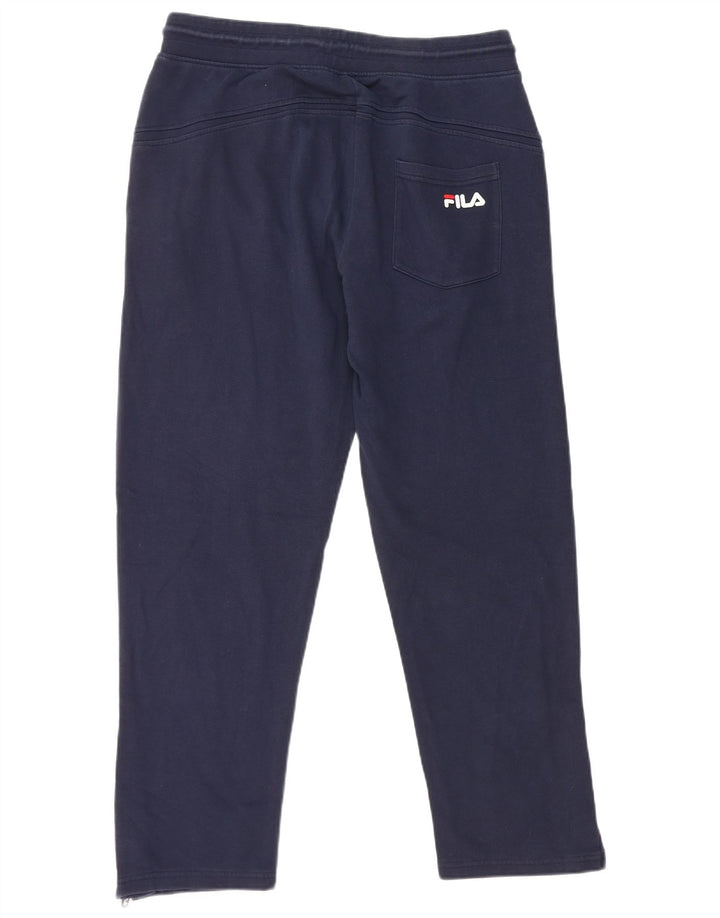 Pantaloni de trening Fila pentru bărbați, mari, albastru, bumbac