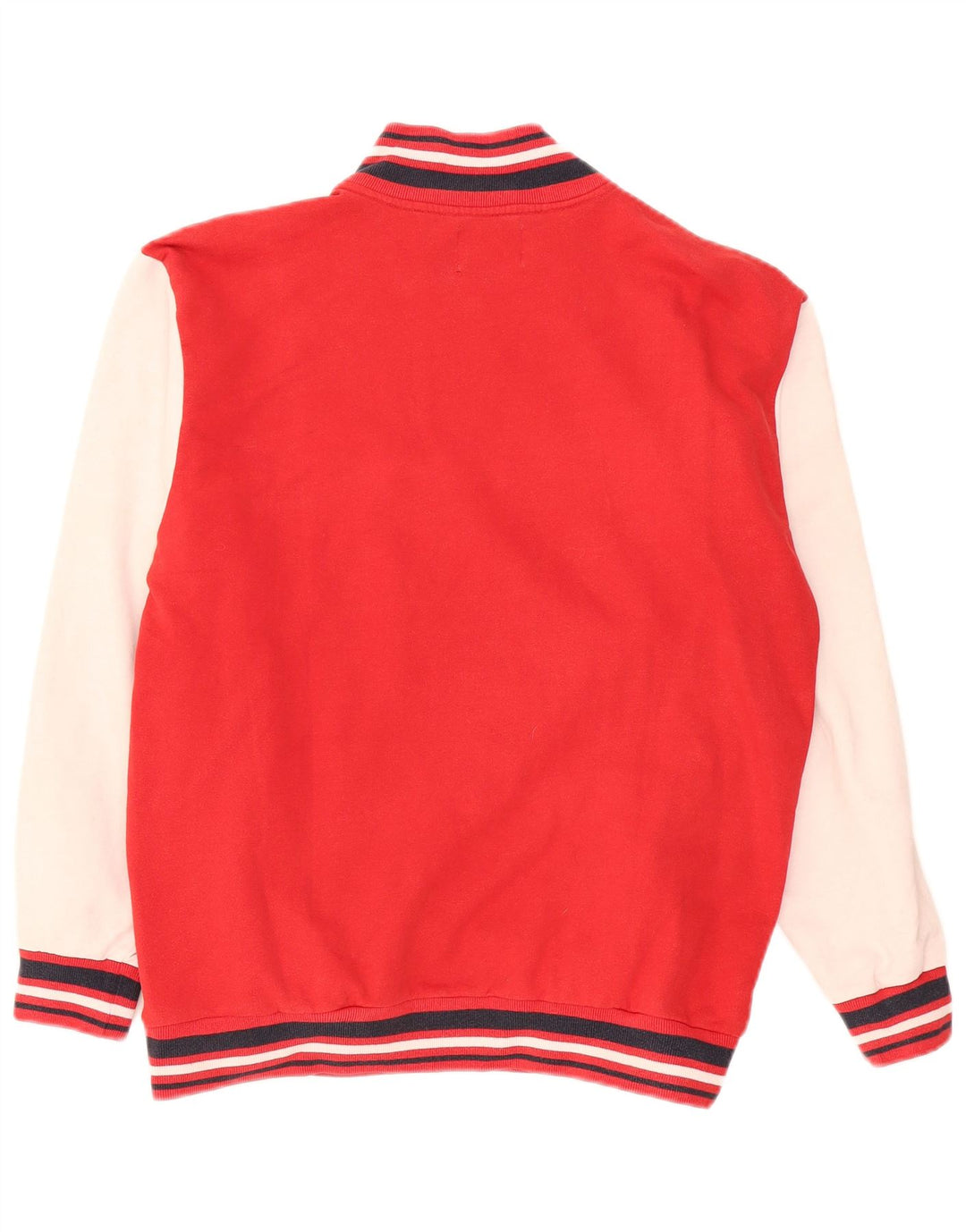Hanorac cu grafic pentru bărbați Sergio Tacchini Pulover mare roșu Colorblock