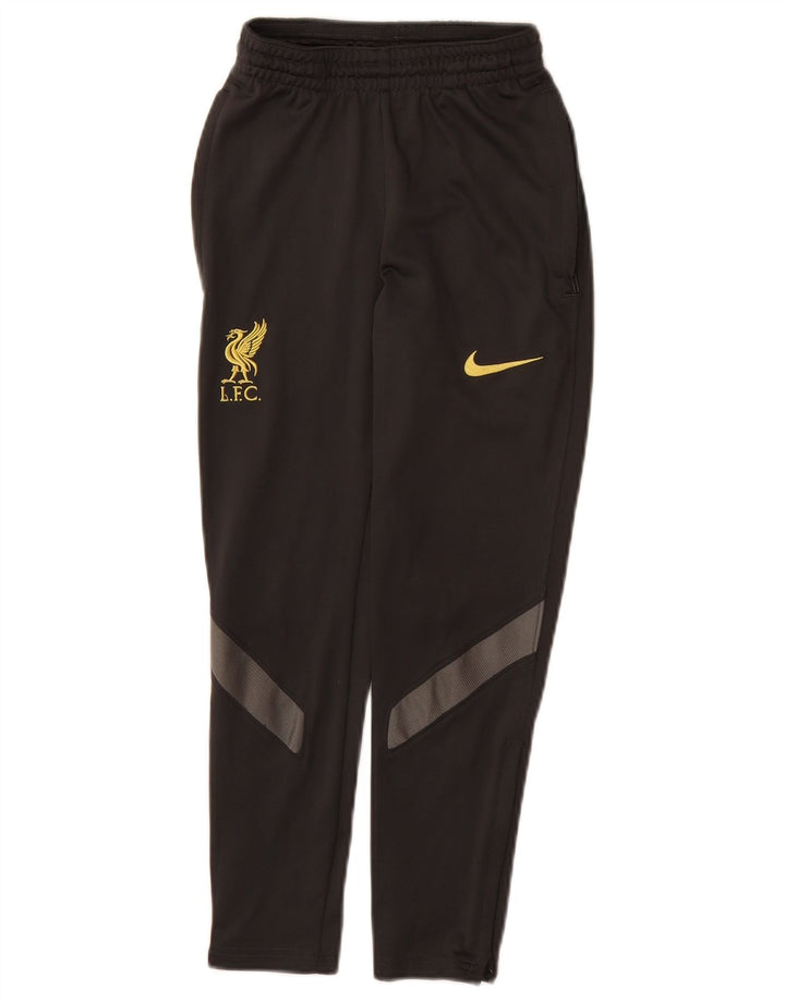 Pantaloni de trening NIKE Liverpool pentru băieți 8-9 ani, poliester, gri mic