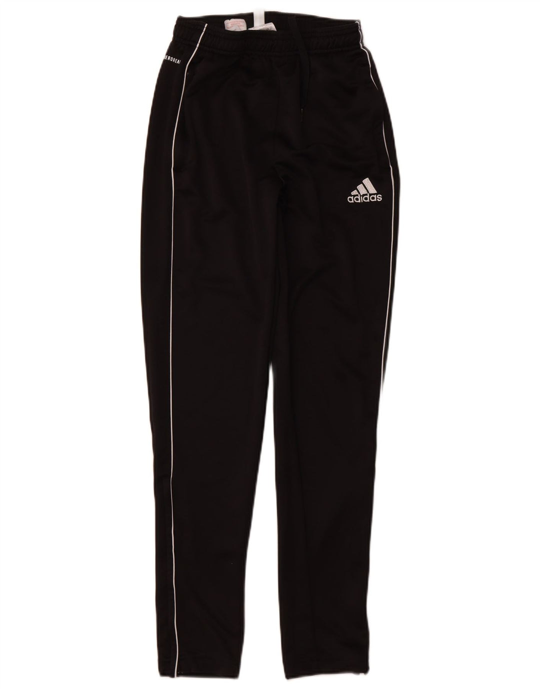 Pantaloni de trening ADIDAS Aeroready pentru baieti 13-14 ani poliester negru