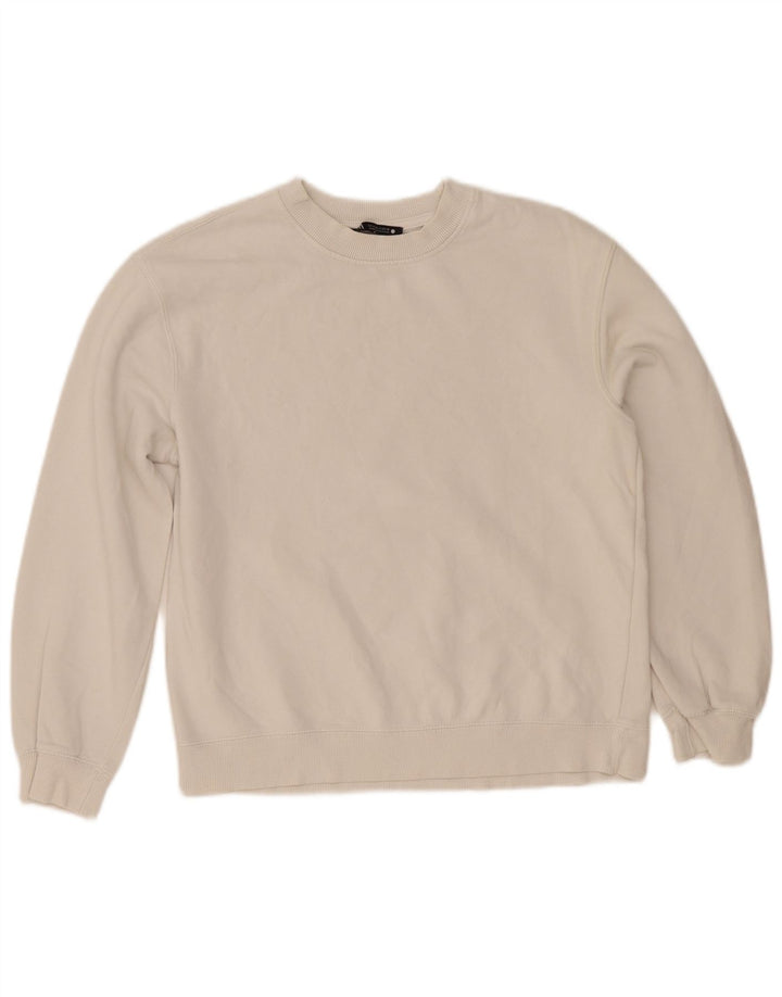 Pulover pentru femeie Zara Crop Pulover UK 10 Mic Alb