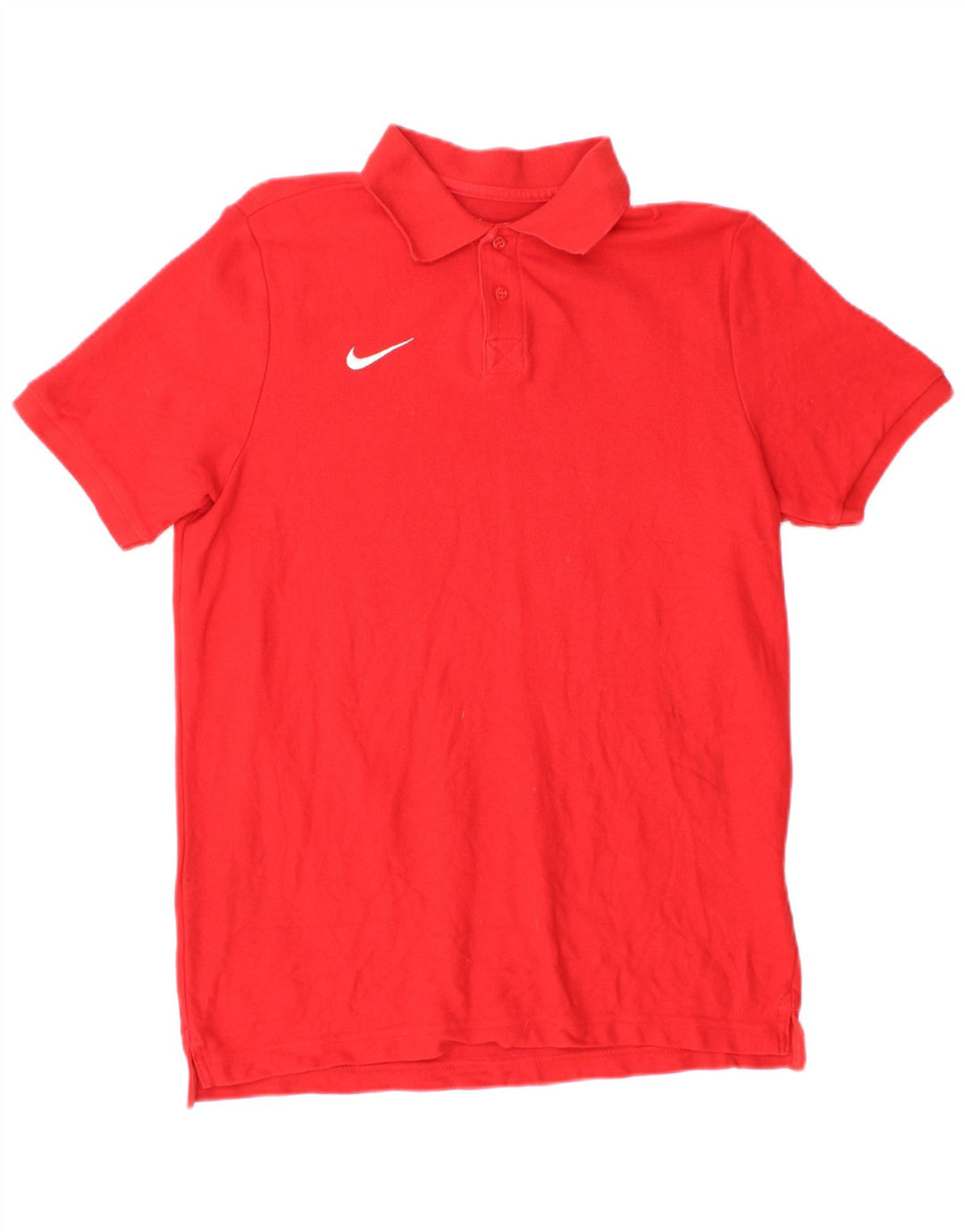 Tricou Polo NIKE Băieți 13-14 Ani XL Bumbac Roșu