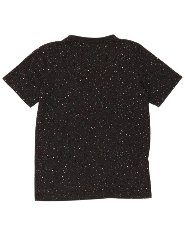 Tricou grafic pentru băieți Jordan Top 13-14 ani XL cu pete negre