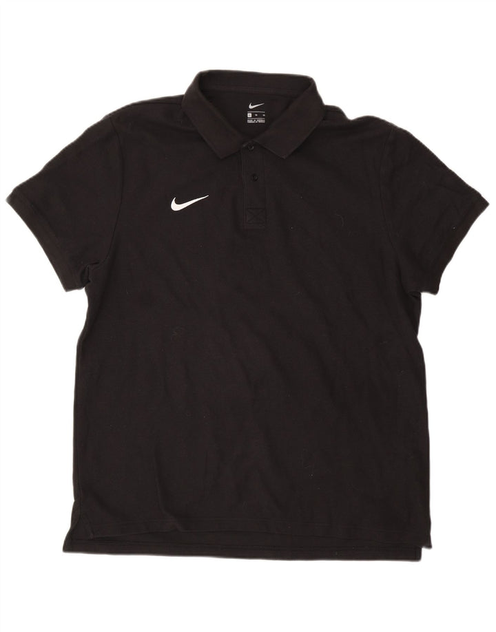Tricou polo pentru bărbați Nike XL, bumbac negru