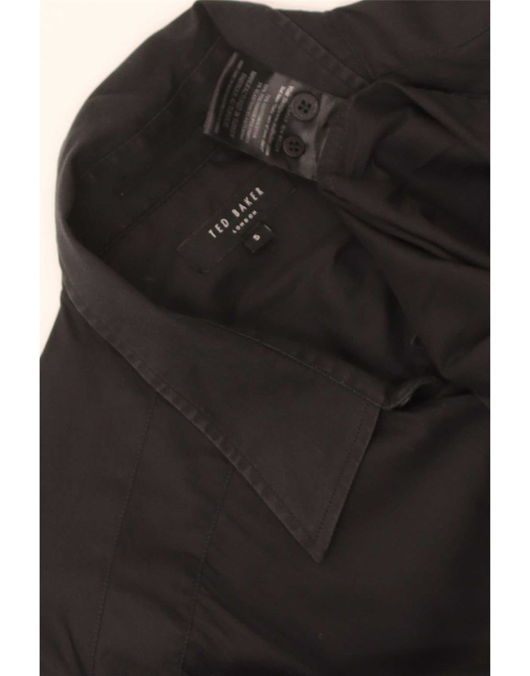 Cămașă pentru bărbați Ted Baker Mărimea 5 XL Bumbac negru