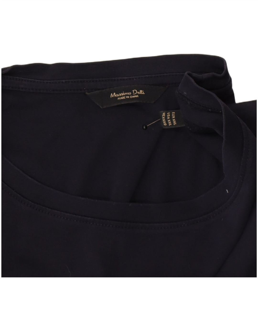 Massimo Dutti Tricou Bărbați Top 2XL Bleumarin