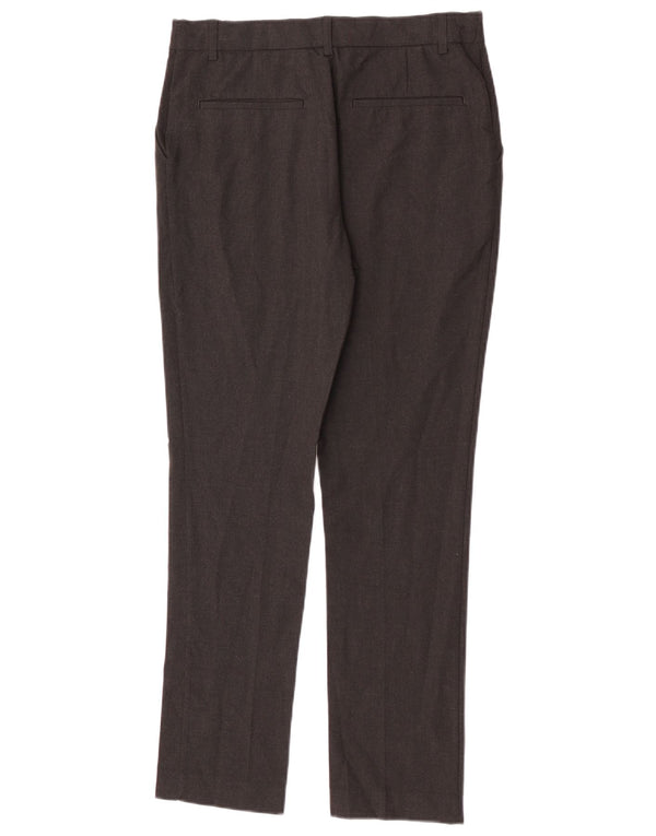 Marks & Spencer Pantaloni de costum subțiri pentru băieți 14-15 ani L29 L29 Gri Poliester