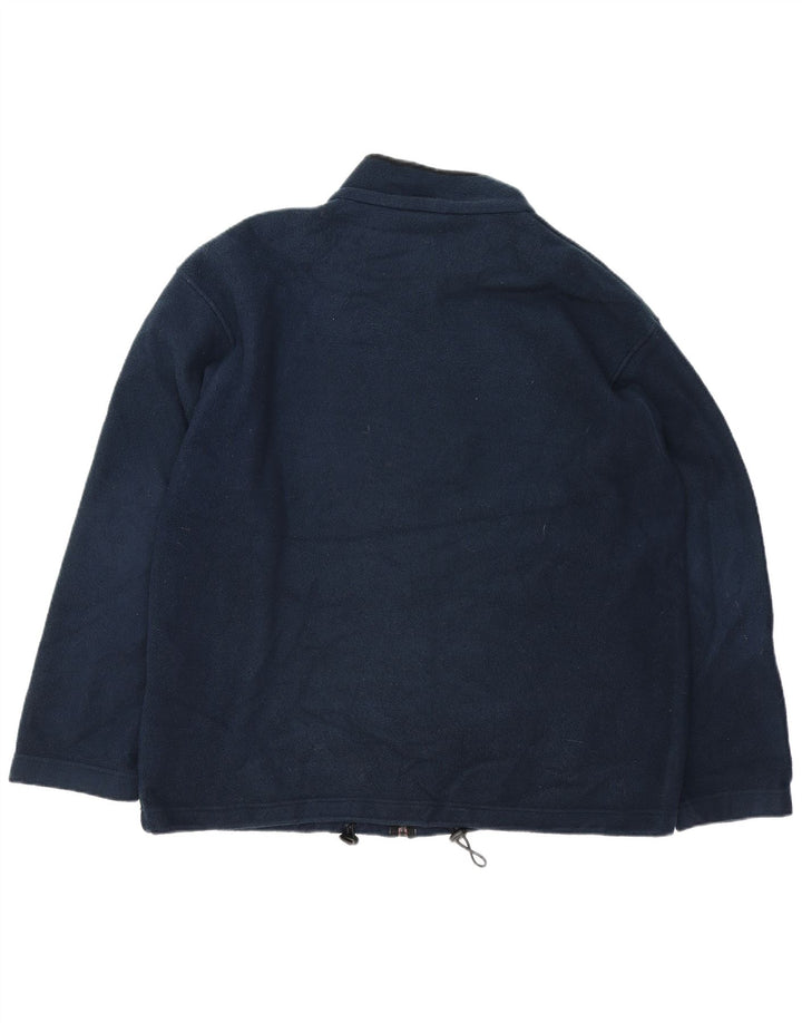 MARKS & SPENCER Jachetă fleece pentru bărbați UK 42 XL bleumarin poliester