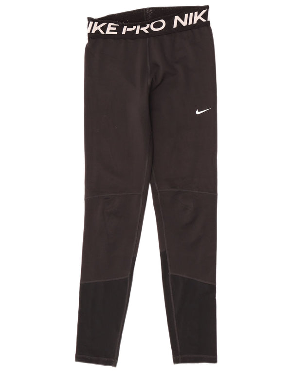 Leggings Nike Fete Dri Fit Graphic 13-14 ani XL Poliester negru