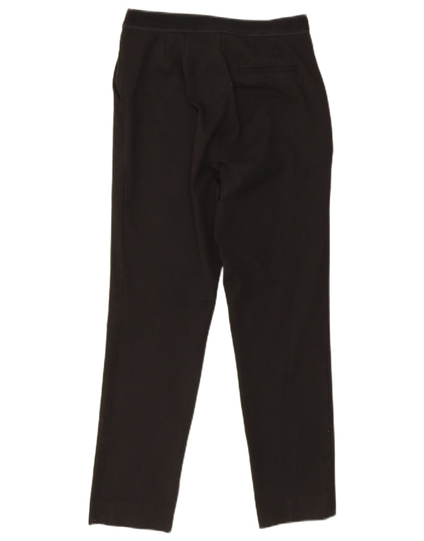 Pantaloni chino drepti pentru femei Marks & Spencer UK 10 Small W28 L26 Negru