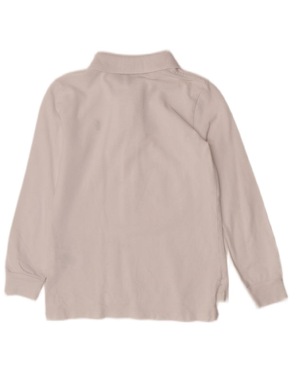 Polo Ralph Lauren Boys Long Sleeve Regular Fit Polo Shirt 6-7 Years White