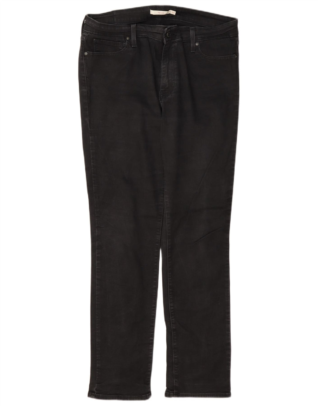Blugi Levi's 712 Slim pentru femei W32 L32 bumbac negru