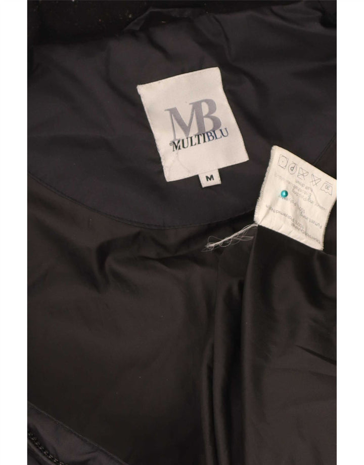 Gilet căptușit pentru bărbați Multiblu UK 38 Medium Black Colorblock Poliamidă