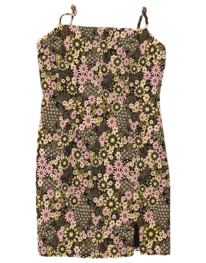 Rochie Oasis pentru femei UK 8, negru, cu flori, poliester