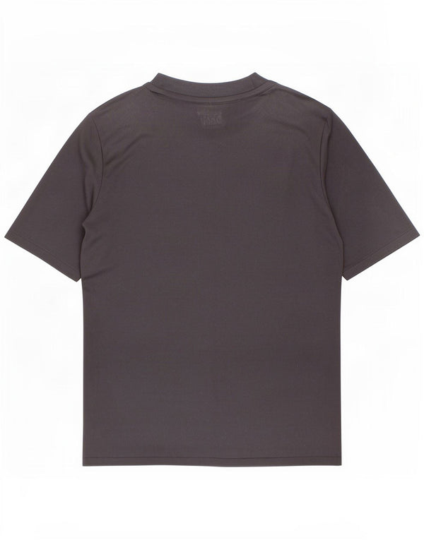 Tricou Adidas Climalite pentru baieti Top 7-8 ani poliester geometric negru