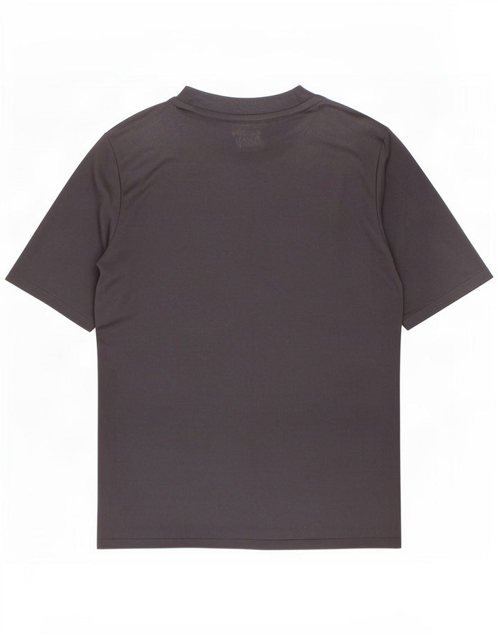 Tricou Adidas Climalite pentru baieti Top 7-8 ani poliester geometric negru