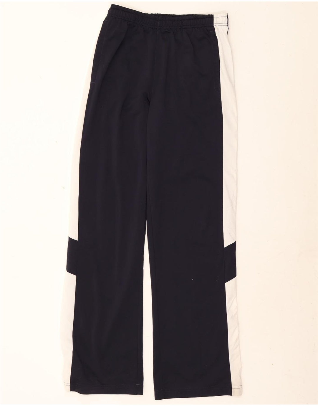 Pantaloni de trening PUMA pentru băieți 15-16 ani, albastru bleumarin, poliester color bloc