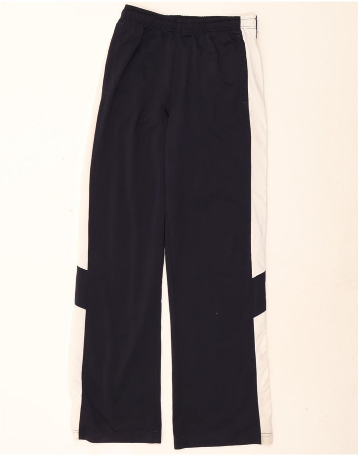 Pantaloni de trening PUMA pentru băieți 15-16 ani, albastru bleumarin, poliester color bloc