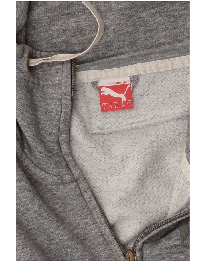 Jachetă de trening PUMA pentru femei UK 10 Small Grey Flecked