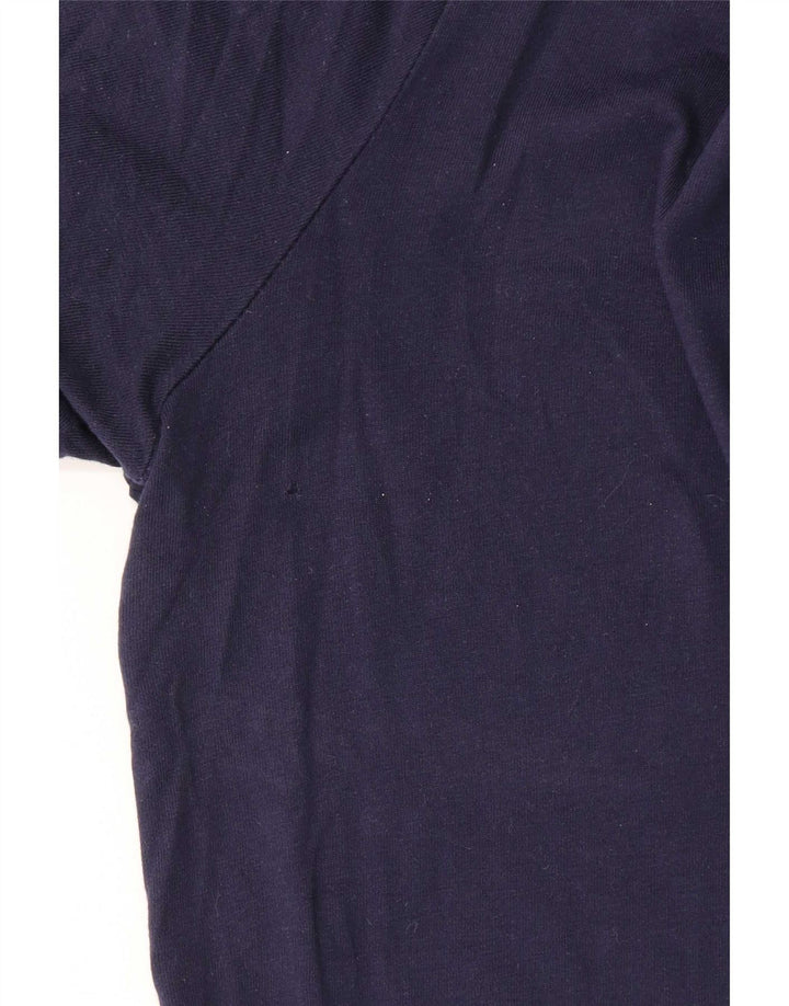 Tricou grafic Puma pentru bărbați Top mediu din bumbac bleumarin
