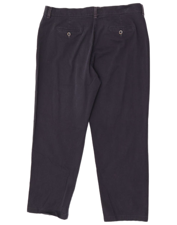 Pantaloni casual Lee pentru femei, drepte, relaxate US 18 2XL W38 L30 bleumarin