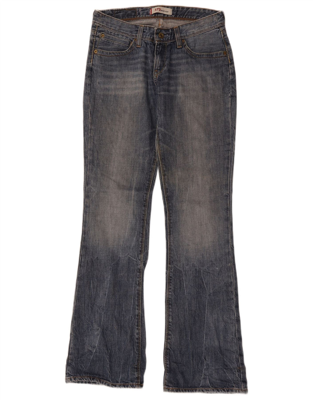 Blugi Levi's 572 Bootcut W28 L34 Bumbac albastru
