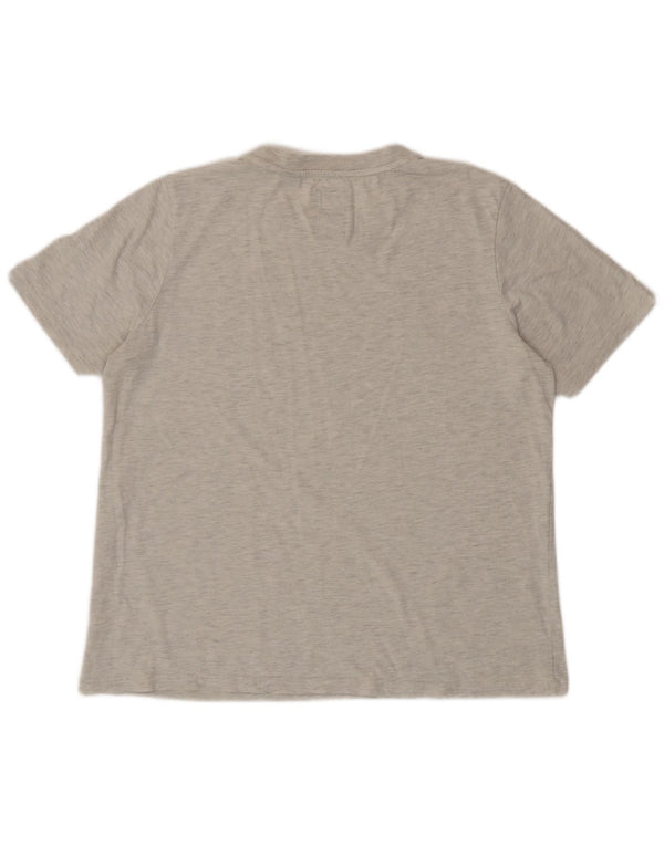 Tricou grafic Superdry pentru femei Top UK 14 Large Gri
