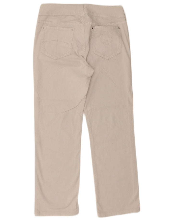 Blugi drepti pentru femei Armani Jeans W29 L27 Alb