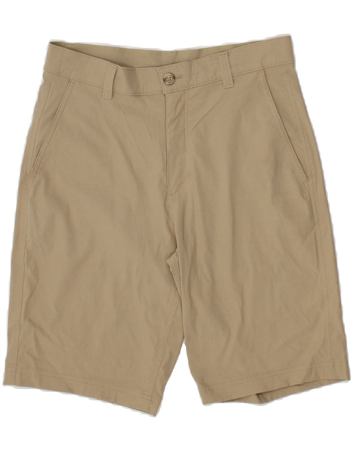 EDDIE BAUER Mens Chino Shorts W30 Medium Beige Nylon Vintage Eddie Bauer and Second-Hand Eddie Bauer from Messina Hembry 