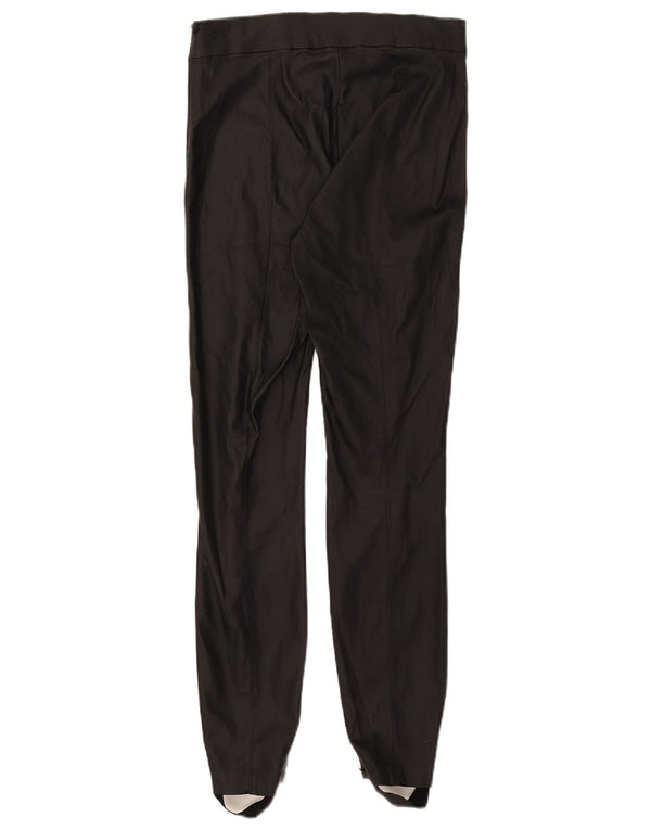 Zara Womens Trafaluc Stirrup Casual Trousers Large W30 L28 Black