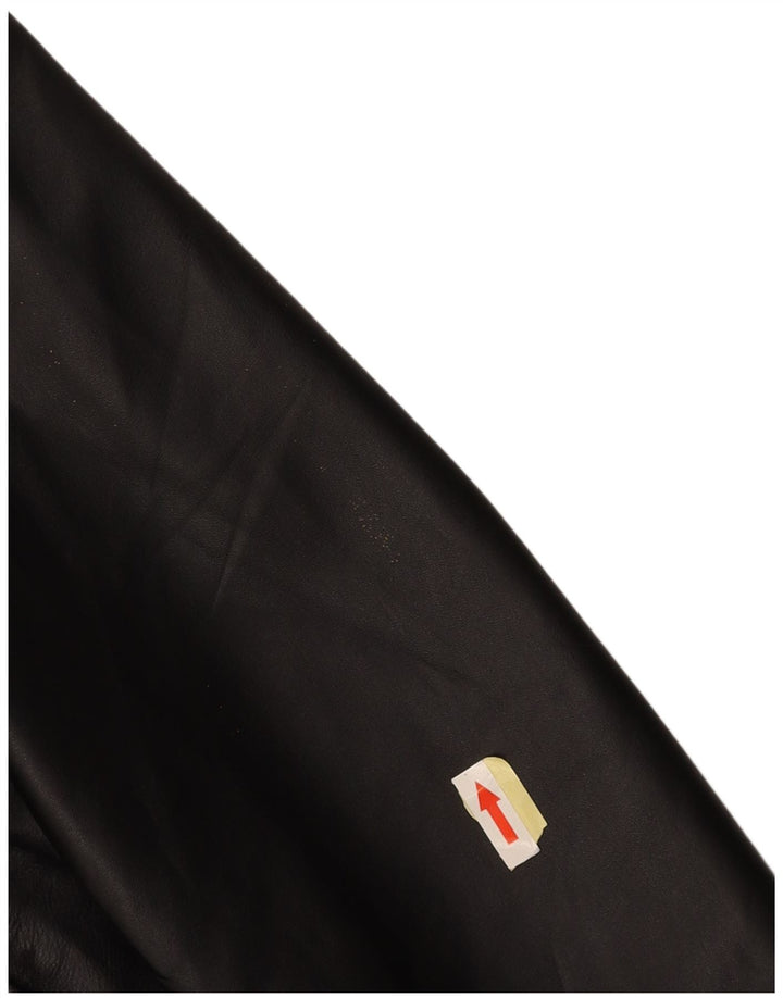 Jachetă de piele pentru bărbați VINTAGE IT 50, mare, neagră