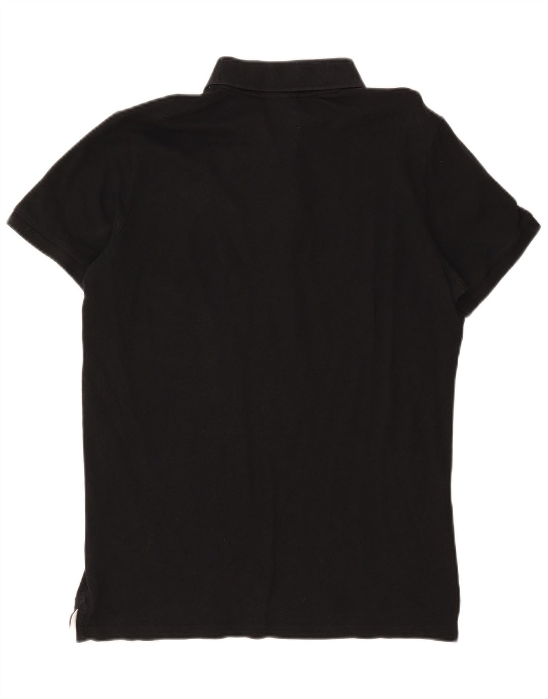 Tricou polo pentru bărbați Diadora, bumbac mediu negru