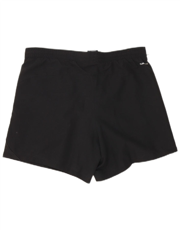 Pantaloni scurți sport pentru bărbați Adidas Climalite, poliester mediu negru
