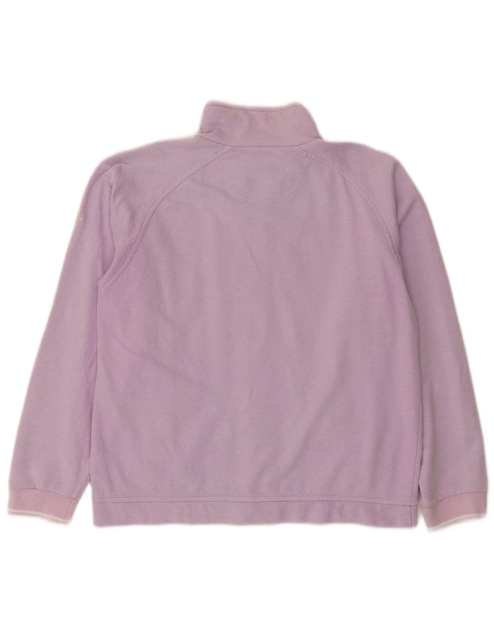 Jachetă de top pentru trening supradimensionată pentru femei Champion UK 10 Small Purple