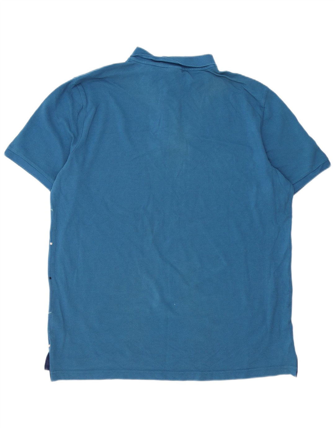 Tricou polo NIKE pentru bărbați XL, bumbac cu dungi albastre