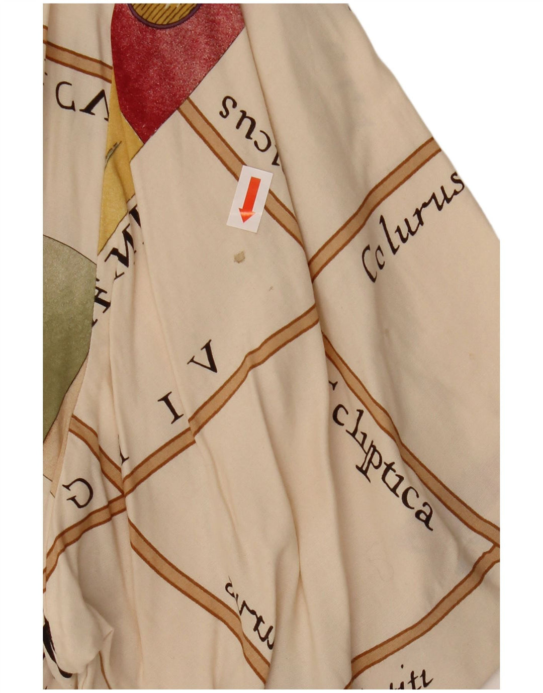 Bluză cămașă cu grafică pentru femei MARCELLO CIONI IT 48 XL alb catifelat