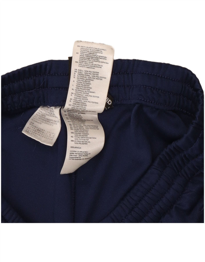 Pantaloni de trening Adidas Climalite pentru bărbați, poliester mediu bleumarin