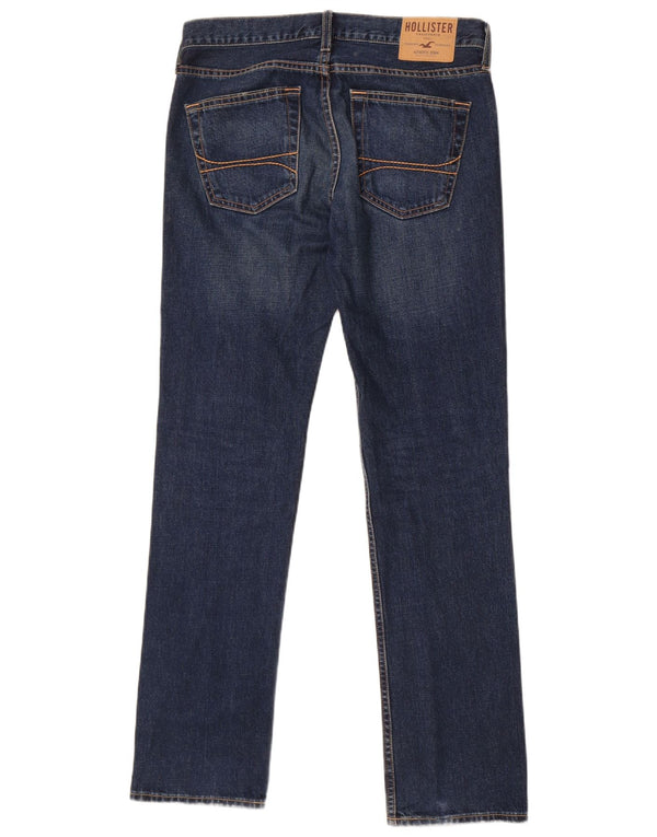 Blugi Hollister pentru bărbați Slim W30 L32 Blue Bumbac
