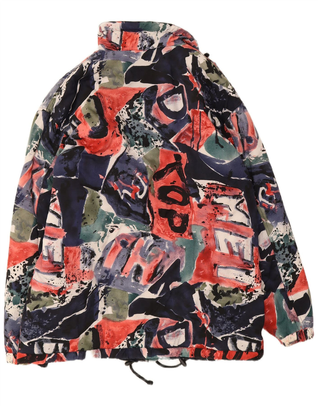 Jachetă vintage pentru bărbați cu model abstract, UK 42 XL, multicoloră