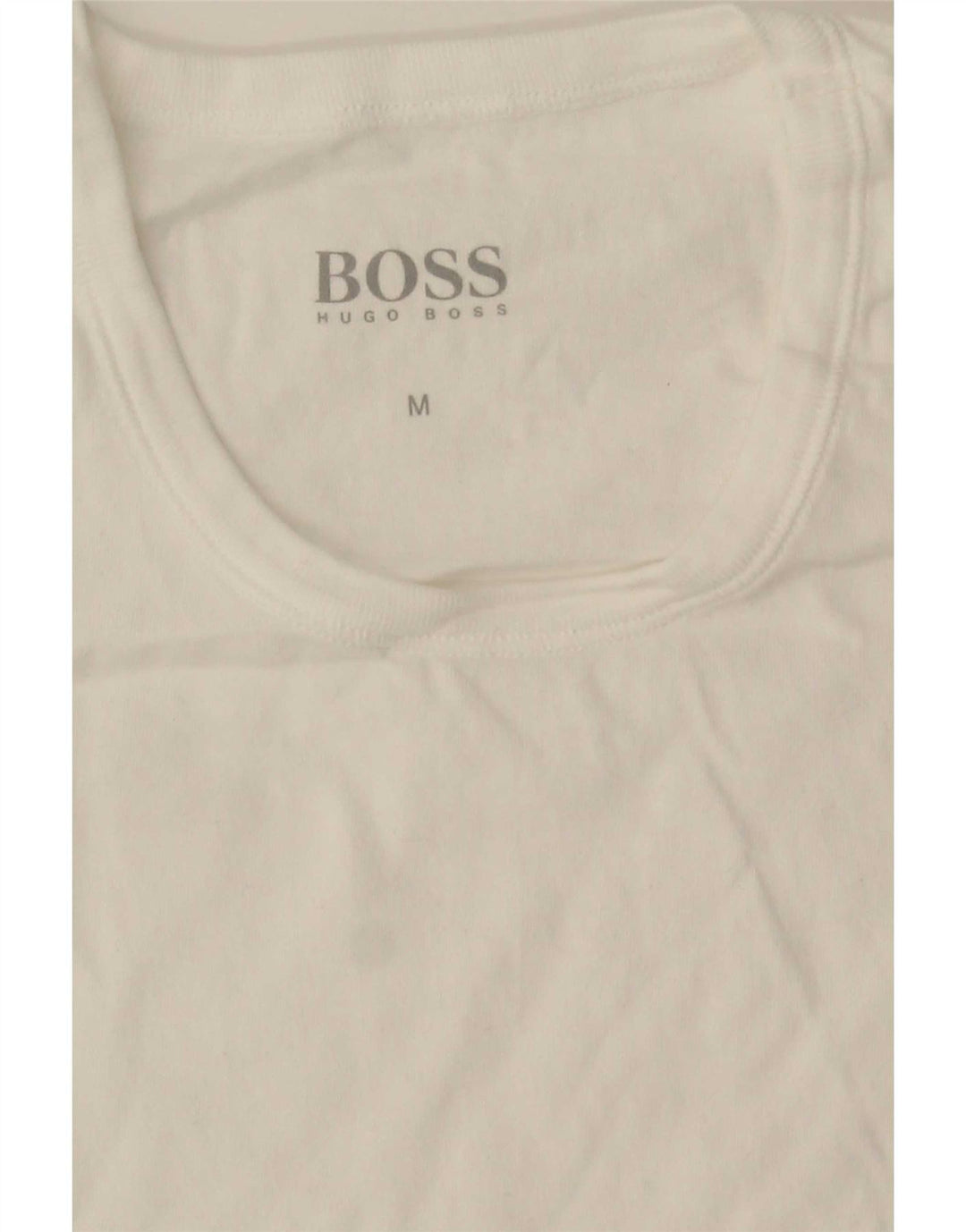 Tricou pentru bărbați Hugo Boss Top Mediu Alb