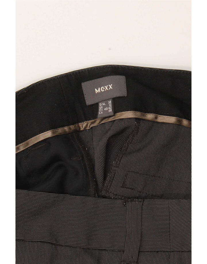 Costum pentru femei Mexx, 2 nasturi, 2 piese UK 12 Medium W30 L33 Gri Pinstripe