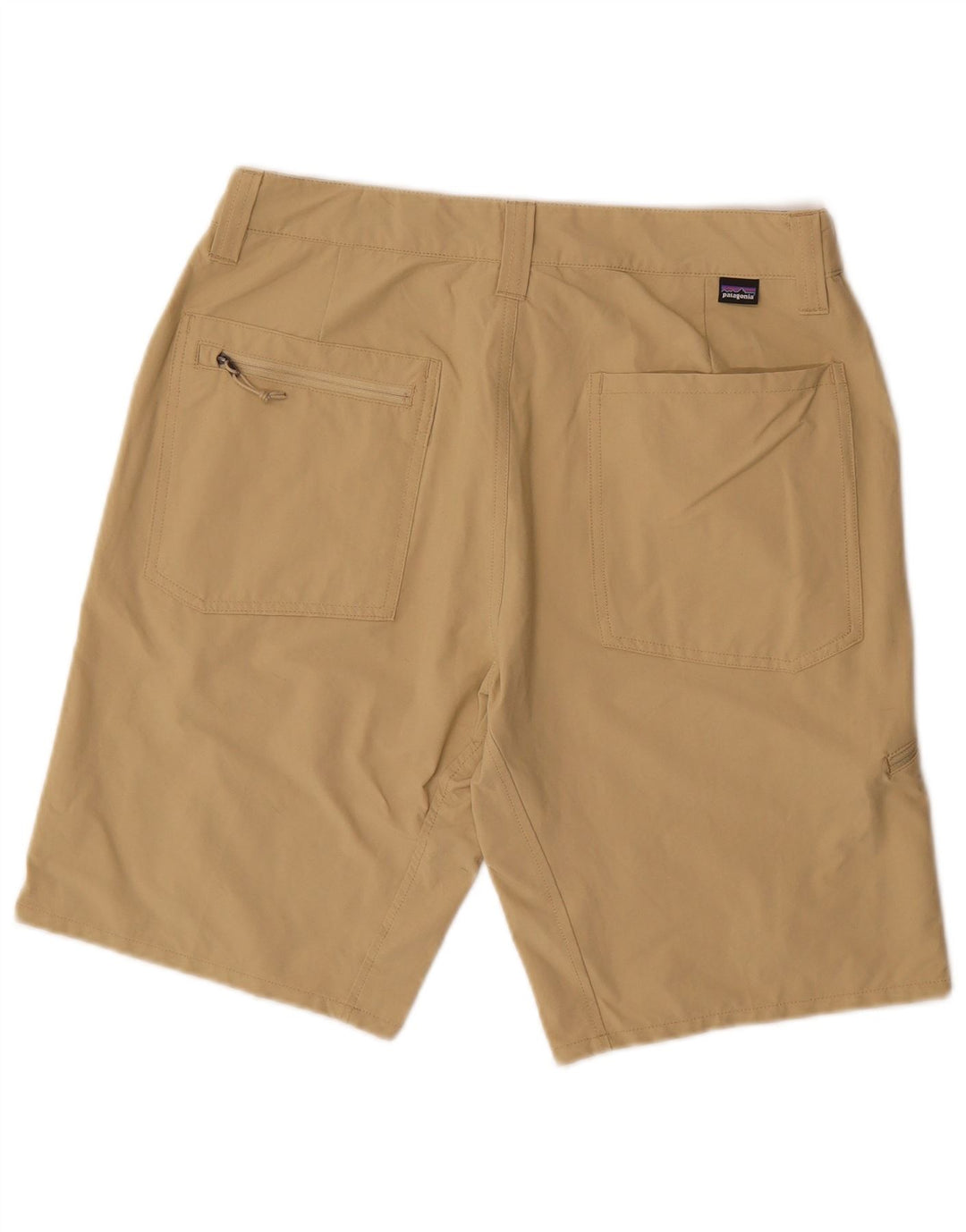 Pantaloni scurți cargo pentru bărbați Patagonia W32, nailon mediu bej