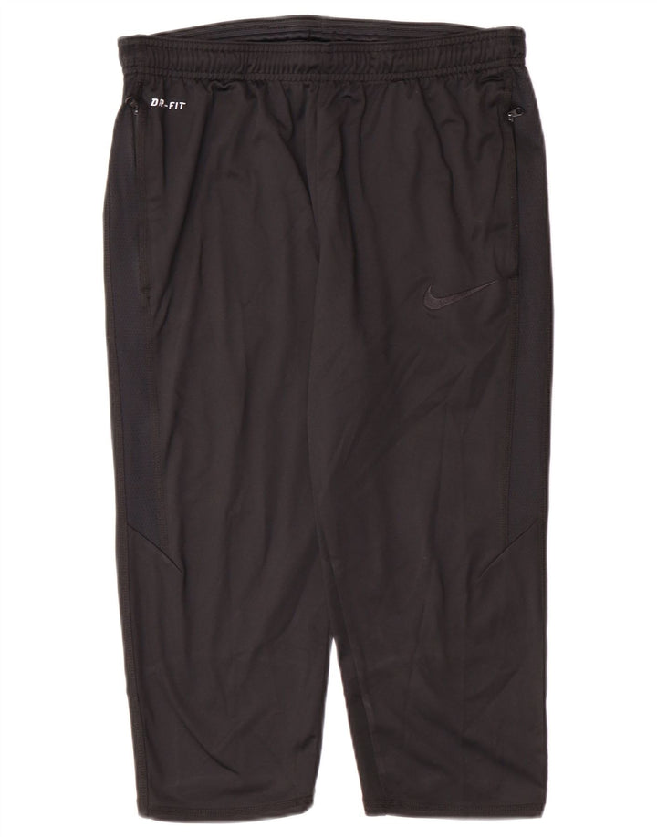 Pantaloni scurți sport Nike Dri Fit Bermuda pentru bărbați, poliester mediu negru