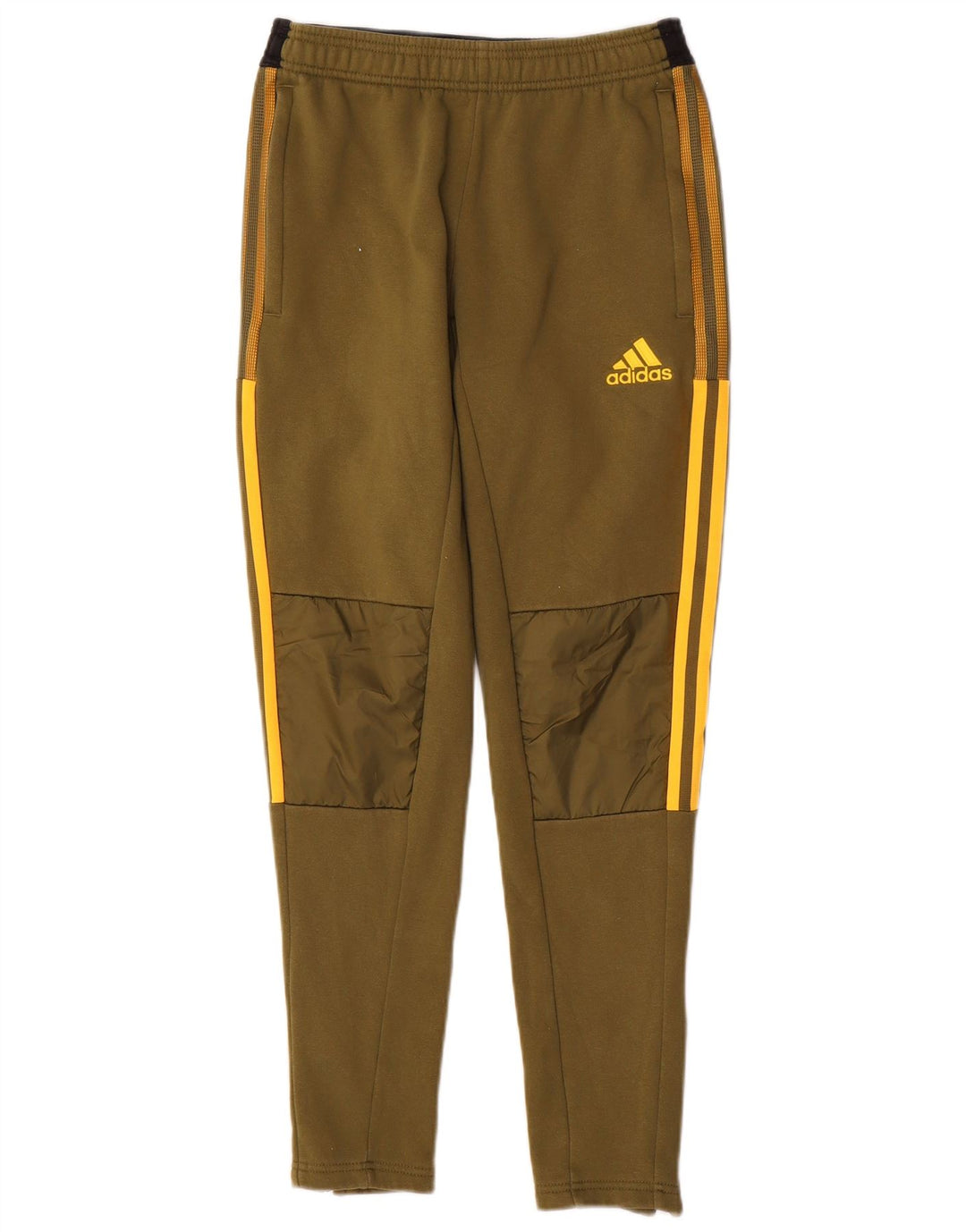 Pantaloni de trening ADIDAS pentru bărbați, bumbac kaki mic