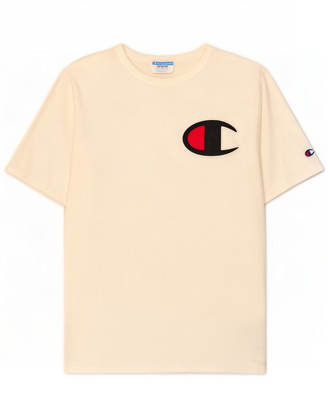 Tricou grafic pentru bărbați Champion Top Mediu Alb