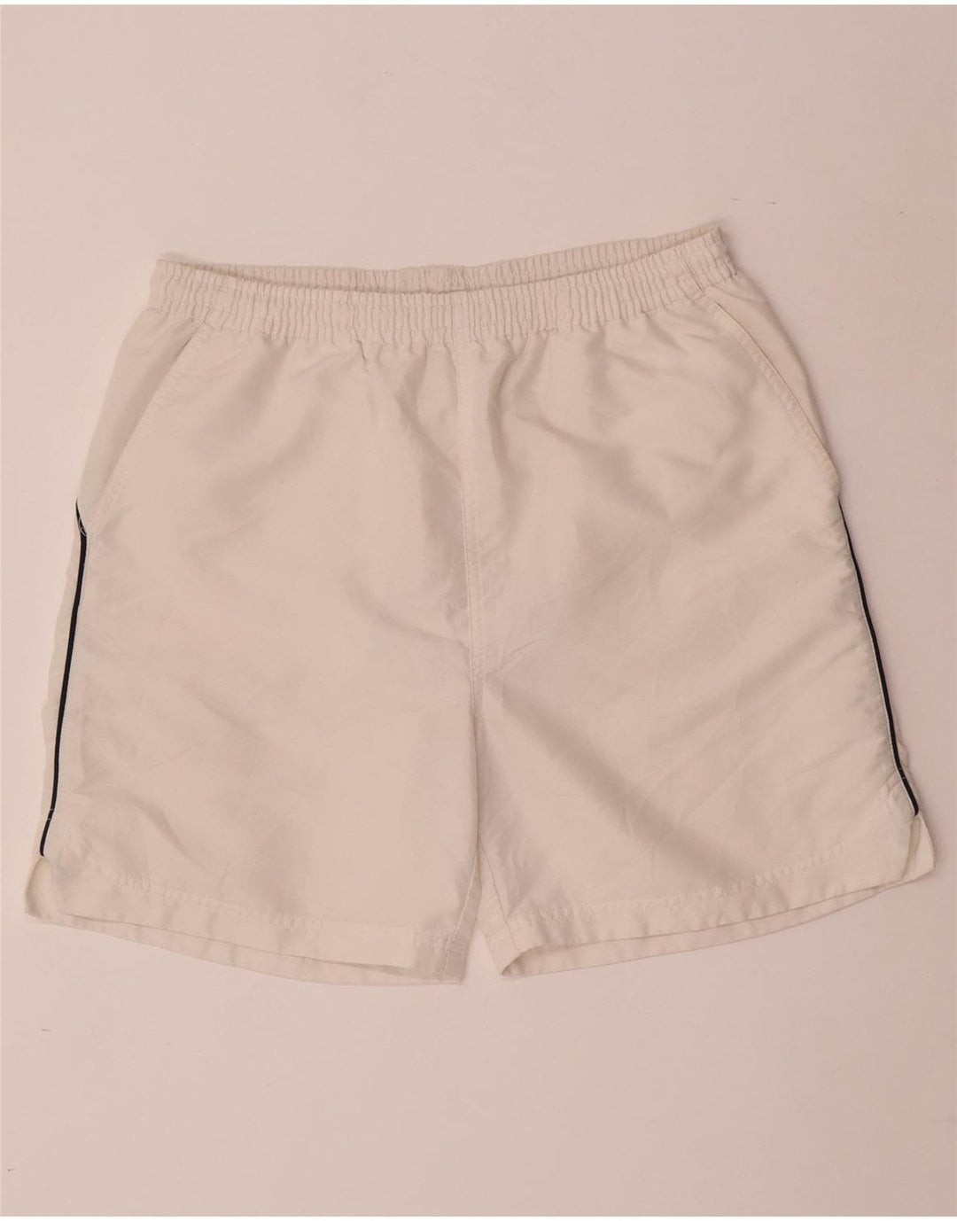Pantaloni scurti sport FILA pentru bărbați, poliester alb, mic