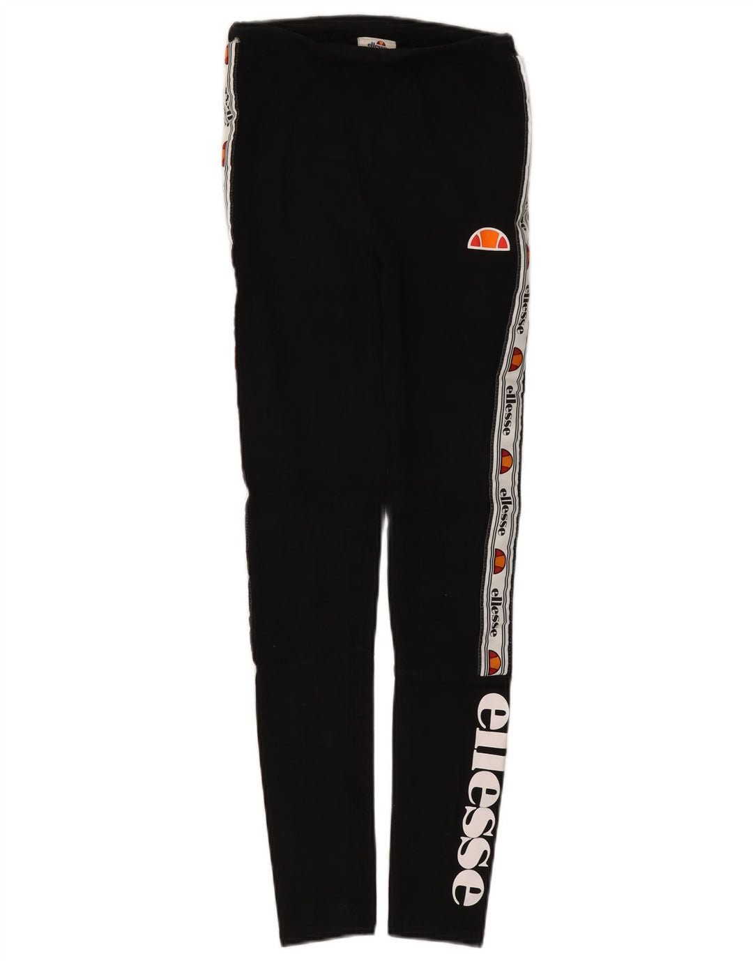 Leggings cu grafic pentru femei ELLESSE UK 8 Smal Black Colorblock Bumbac