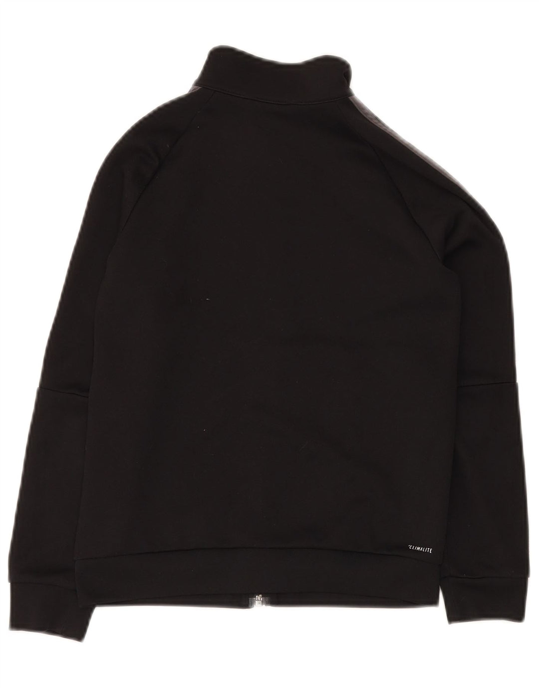 Jachetă de trening pentru băieți ADIDAS 9-10 ani, poliester negru